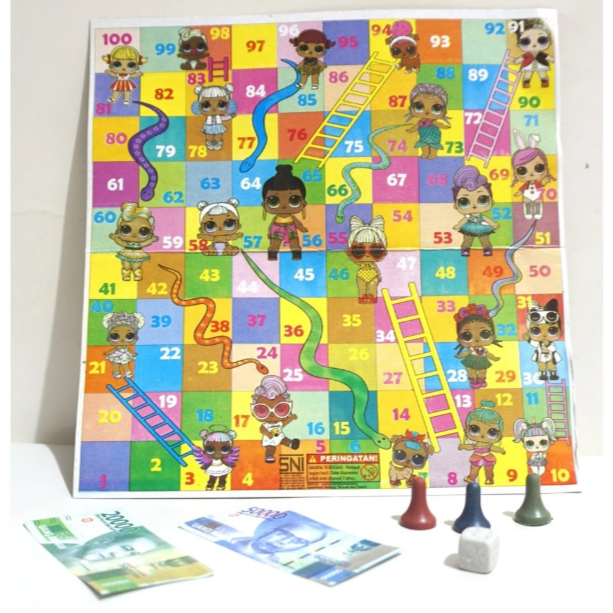 PROMO Ular Tangga Mainan Anak / Ular Tangga Mainan Jadul