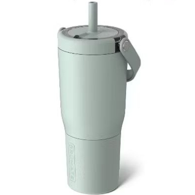 BrüMate Resa BRS25SA - Tumbler with handle and straw, 740mL/25oz size, 100% leakproof, triple-insula