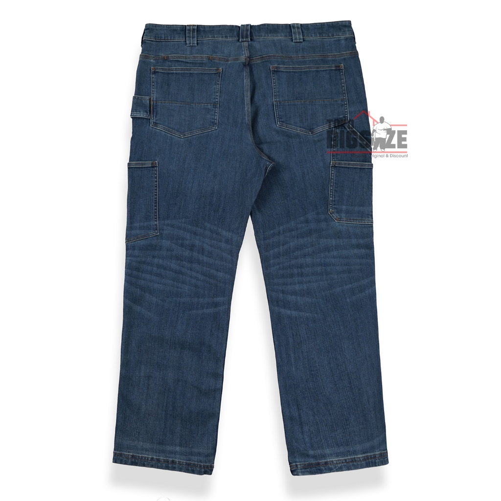 Men Carpenter Jeans Bigsize Original - Celana Denim Pria Jumbo Size DL055