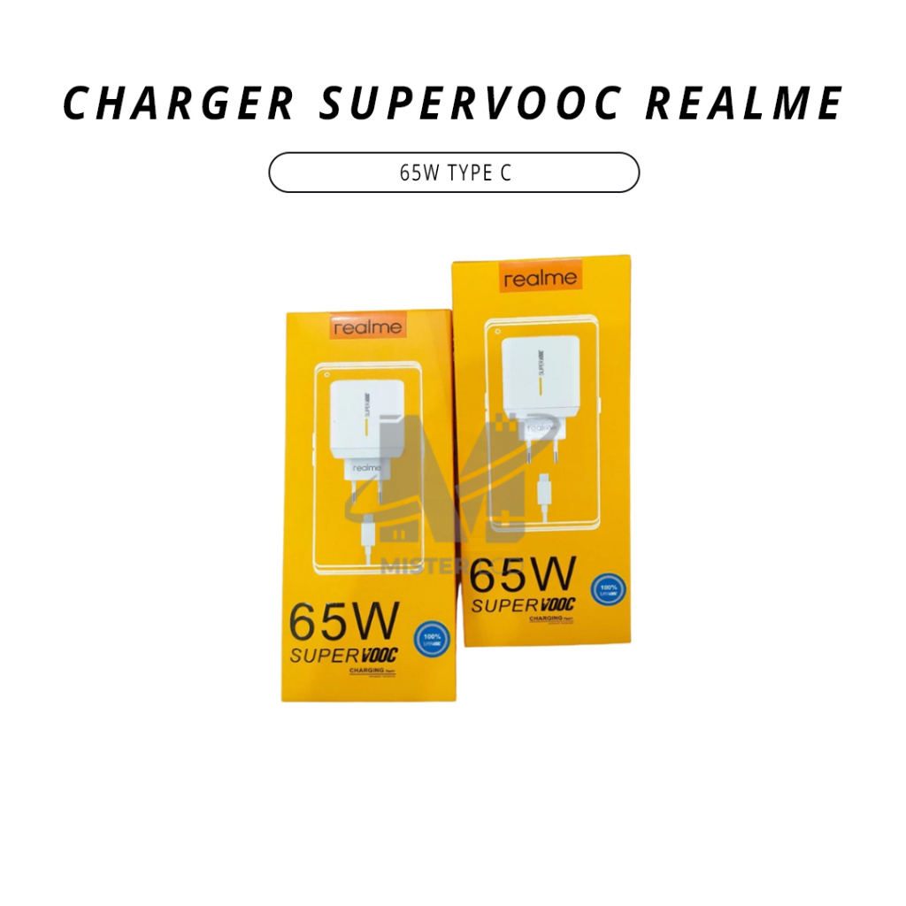 CHARGER SUPERVOOC REALME 65W TYPE C