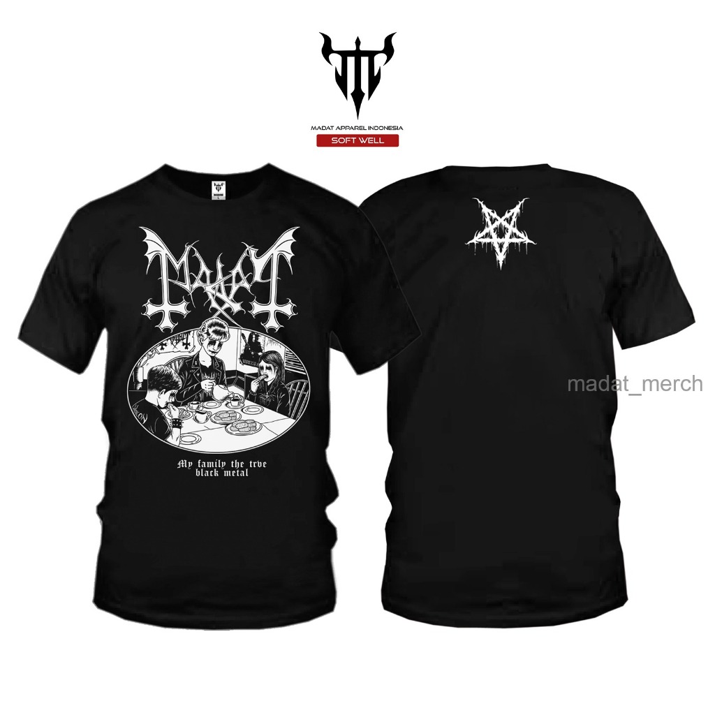 KAOS ORIGINAL MADAT - KELUARGAKU BLACK METAL