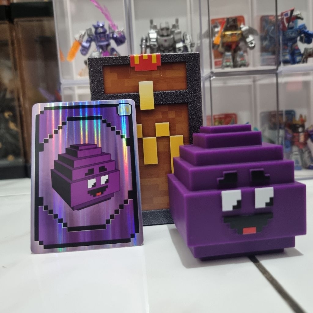 Mcdonalds x Minecraft Toy Collectibles Limited - Grimace Egg