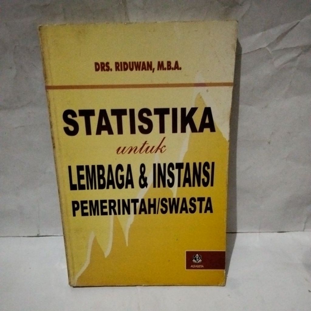 Statistik untuk lembaga dan instansi pemerintah/swasta