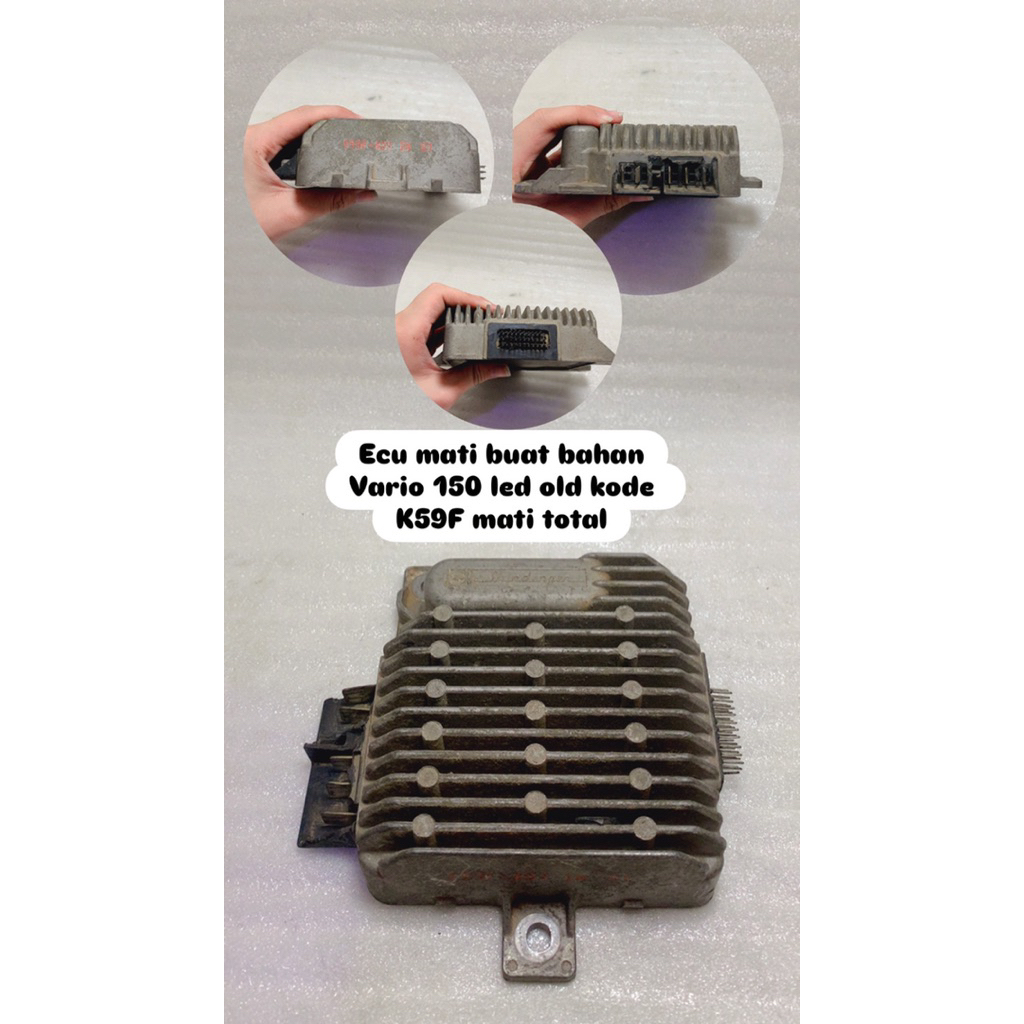 Ecu mati buat bahan Vario 150 led old kode K59F A01 In 01 mati total