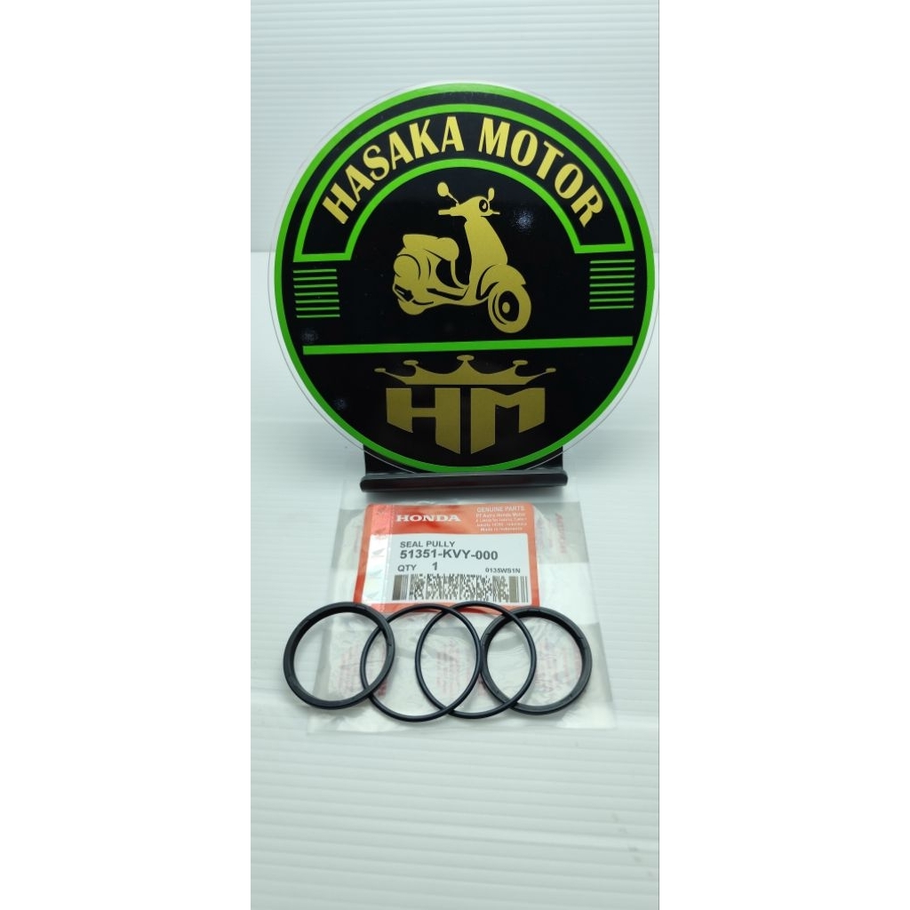 51351-KVY-000 SEAL PULLY BEAT KARBU SIL SEAL O - RING BEAT FI SCOOPY KARBU, ORIGINAL OEM SPACY KARBU