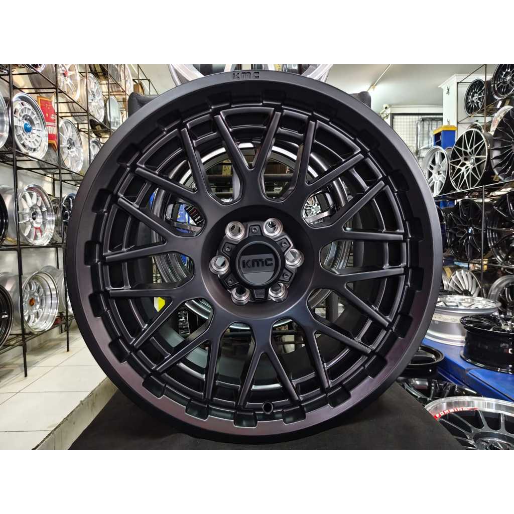 Velg KMC KM722 Technic Ring18 untuk mobil Nisan Navara,Terra