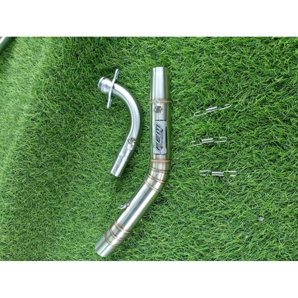 leheran knalpot matic inlet 50 mm aerox dll.