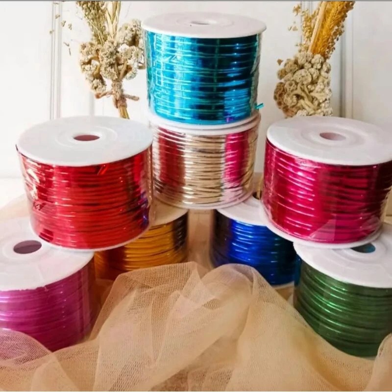 Kawat Mass 100Y Warna/Kawat Souvenir - 1Roll