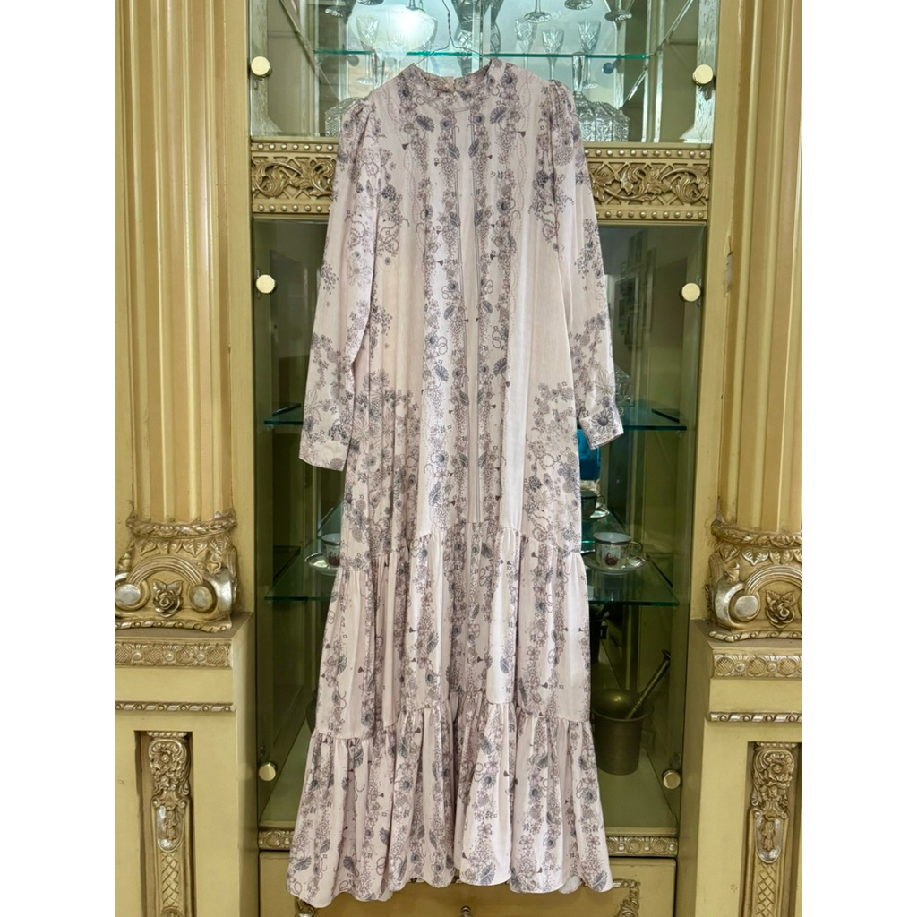 Wearing Klamby dress