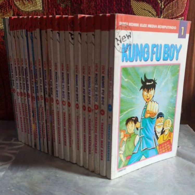 Komik Original KUNG FU BOY NEW Volume 1-20 Tamat Full Set TAKESHI MAEKAWA Bekas