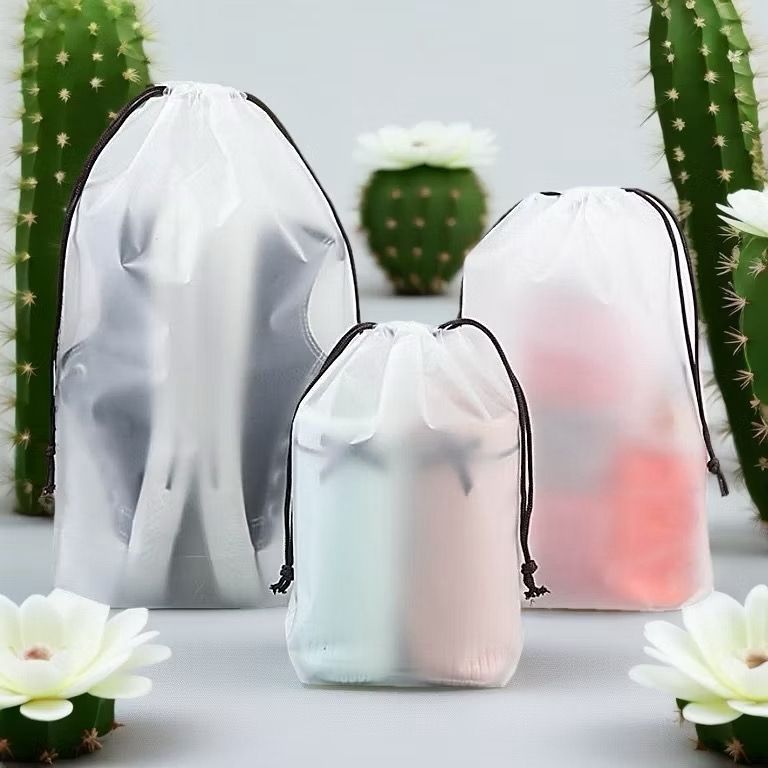 [GOGO] Pouch Travel Polos / Tas Pouch Serut Travel / Tas Pouch PVC