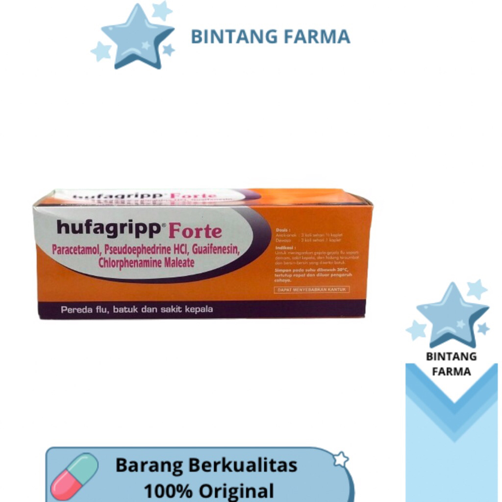 Hufagrip Forte tablet Perbox