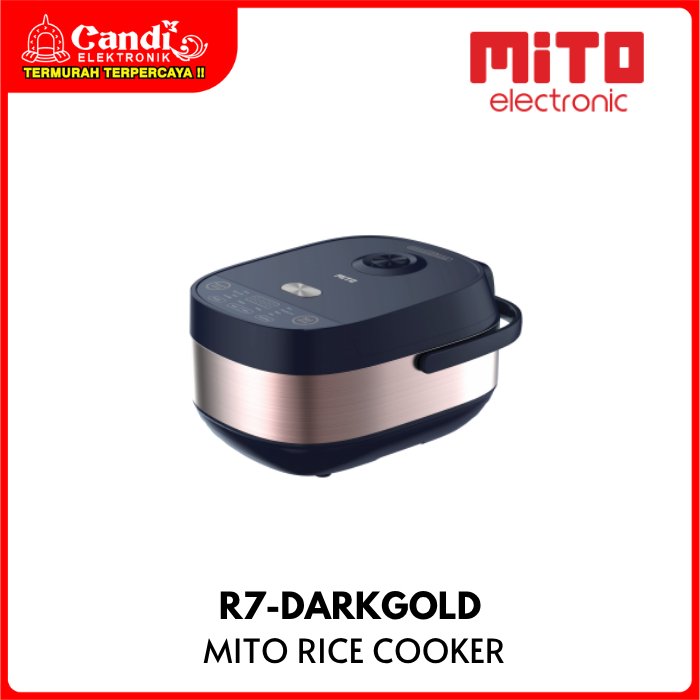 MITO DIGITAL RICE COOKER 2 Liter R7-DARKGOLD / R7 DARKGOLD