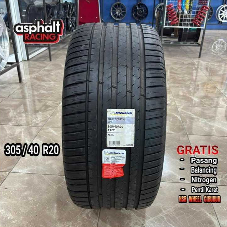 JUAL BAN IMPORT 305/40 R20 MEREK MICHELIN PILOT SPORT 4 SUV
