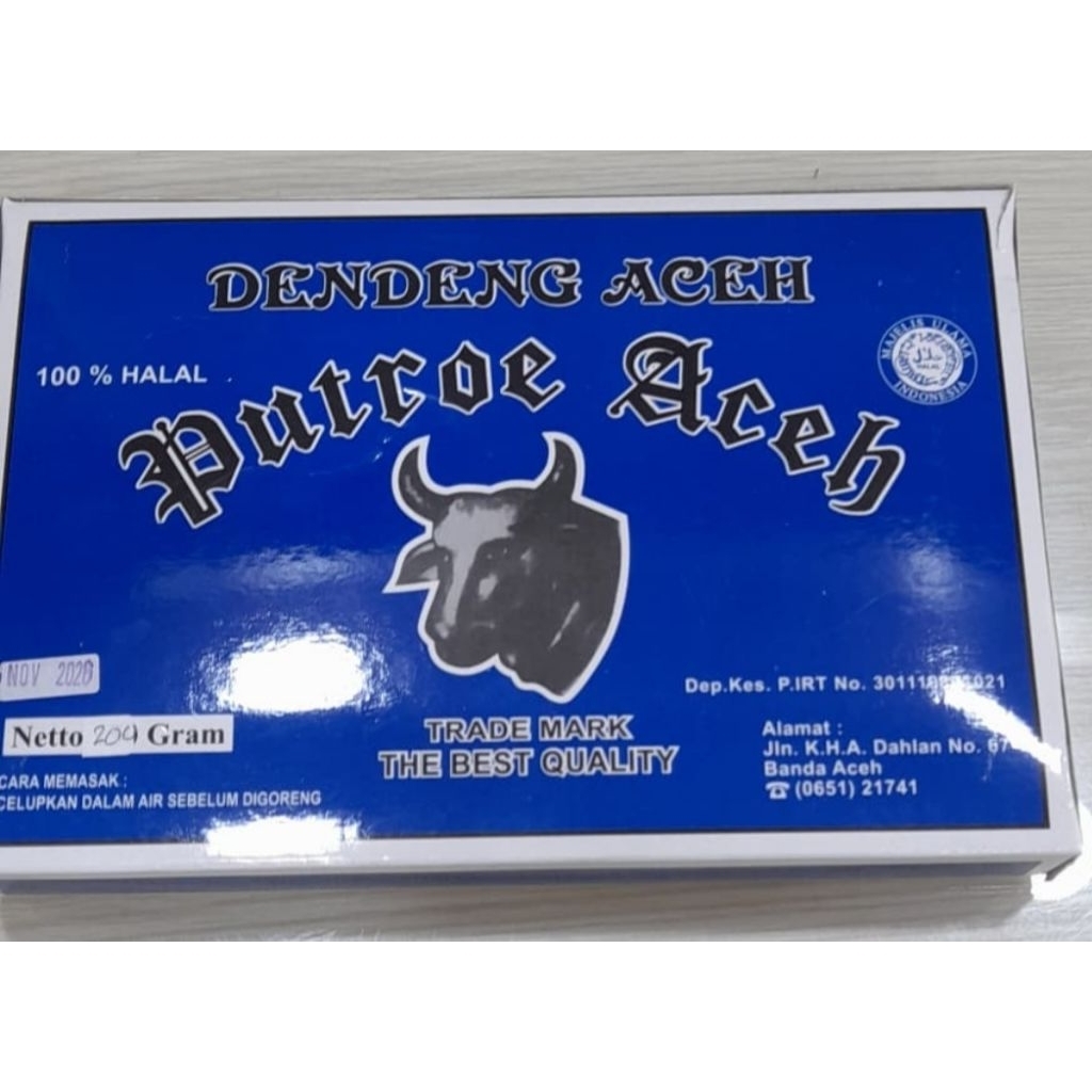 dendeng sapi khas Aceh