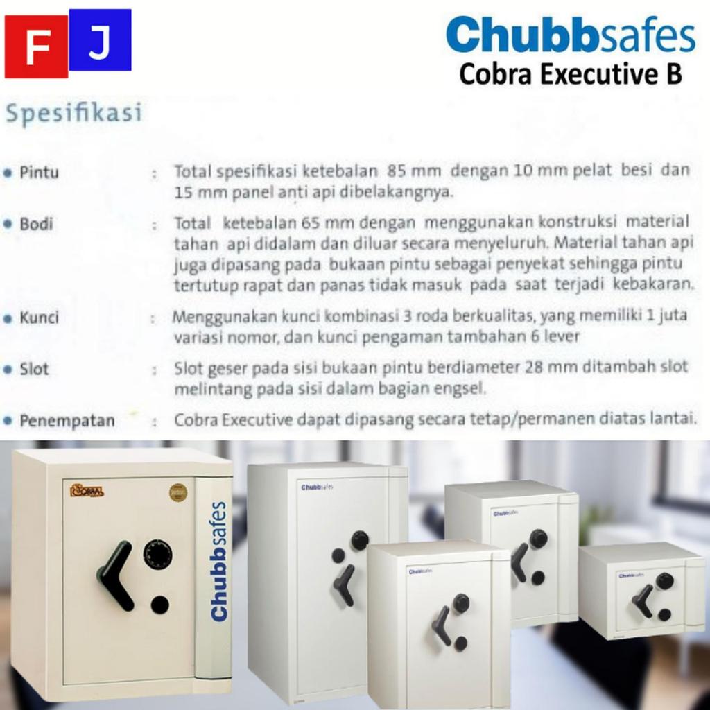 Chubb Cobra Executive B - Brankas Anti Api