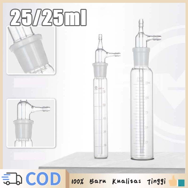 Midget 50ml Midget Impinger 25ml Impinger Kaca Impinger Tanpa Skala