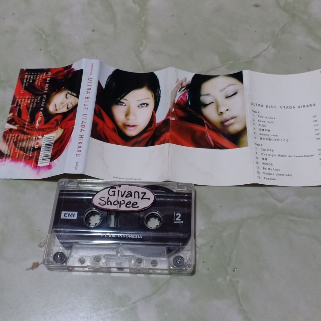 kaset pita UTADA HIKARU - Ultra Blue
