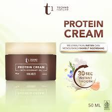 Makarizo T1 Protein Cream 50ml Untuk Rambut Lembut