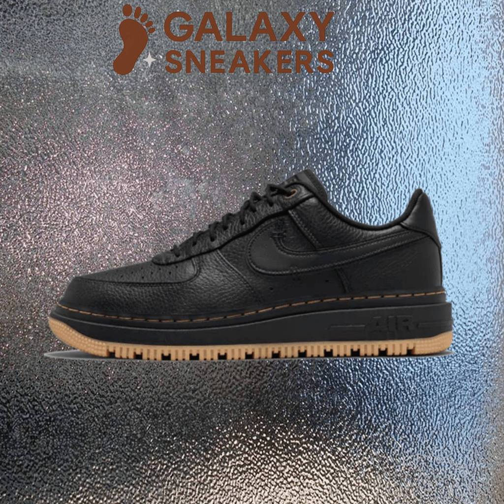 Sneakers Black / Authentic / unisex / Air Force 1 Low Luxe Black Gum