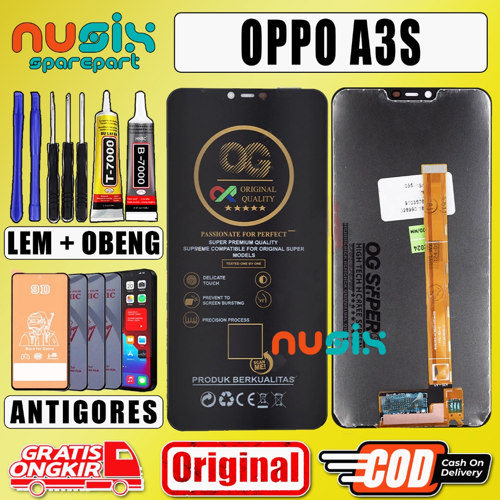 LCD TOUCHSCREEN OPPO A3S ORIGINAL FULLSET