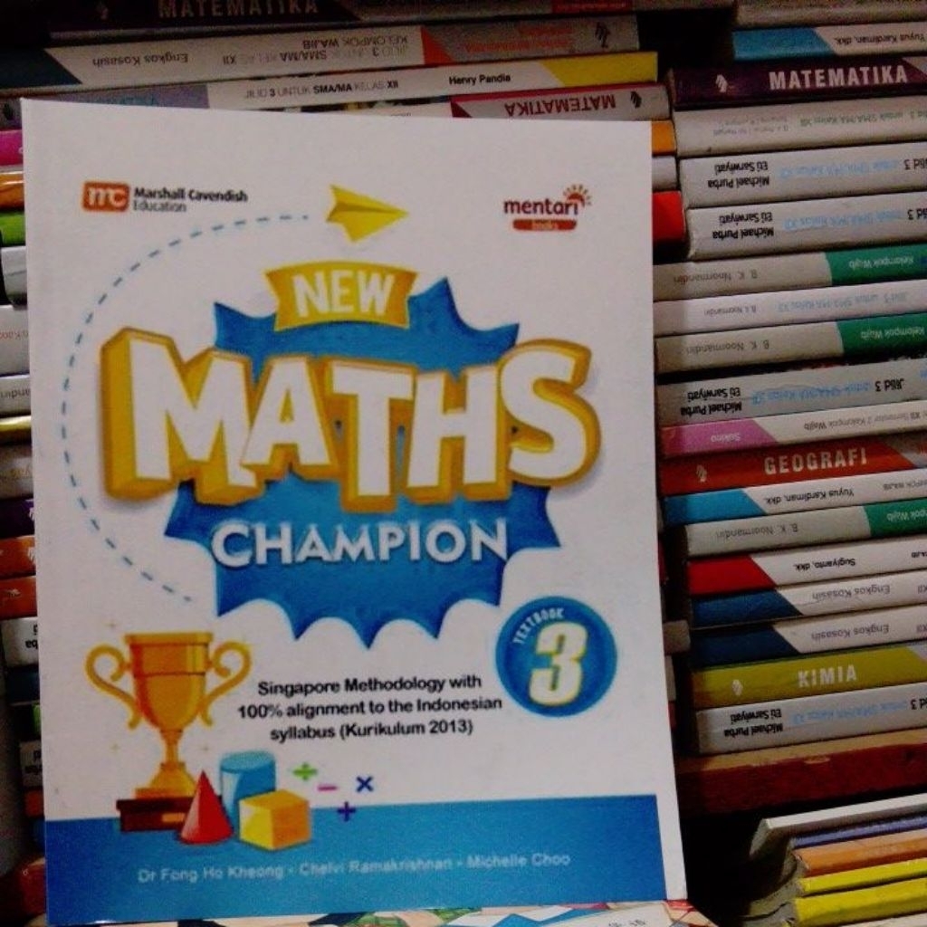 original bekas buku now maths champion3