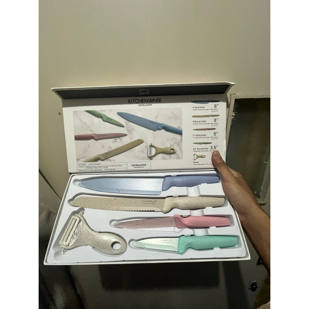 Kitchen Knife Set Lock&Lock