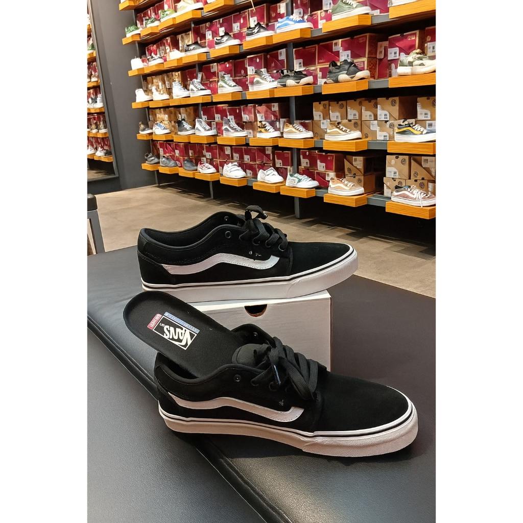 Vans Chukka low sidestripe Black/white