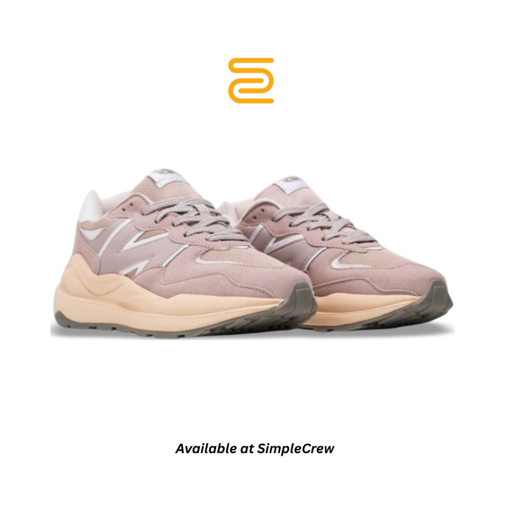 Simple Crew - Sepatu NB 574O Purple Taro Sneakers Authentic