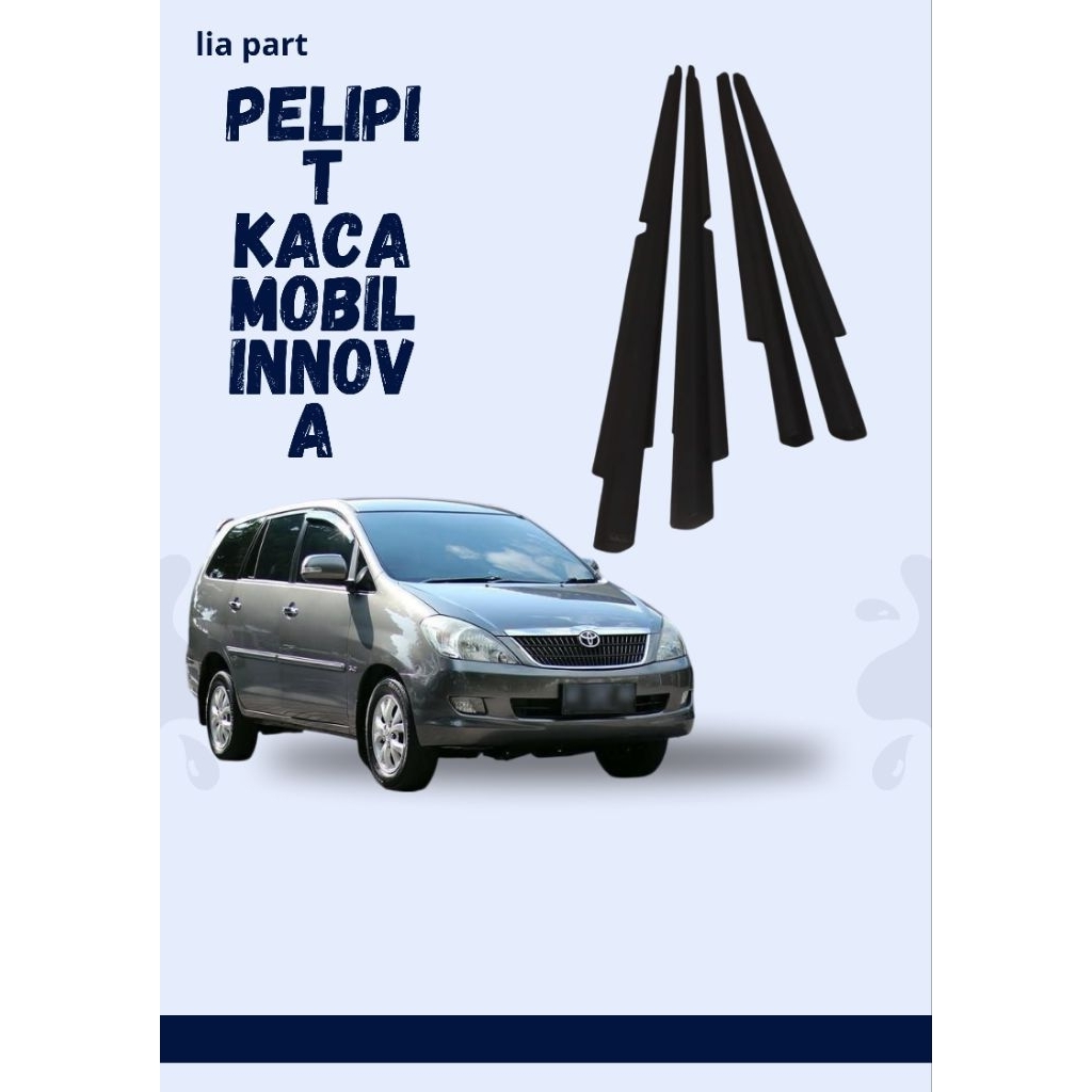 karet pelipit kaca Innova lama