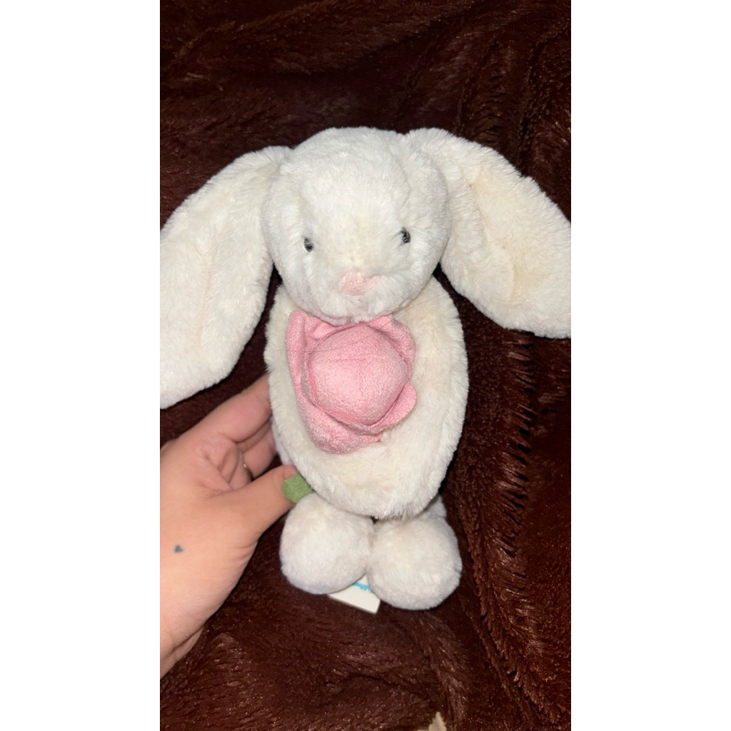 Jellycat Bashful Bunny Peony