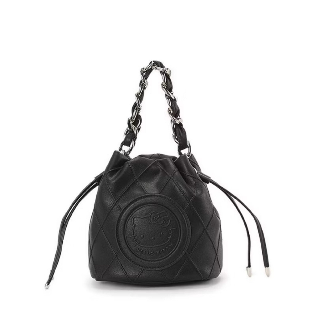 Preloved Tas MESUCA SANRIO BUCKET BAG BLACK