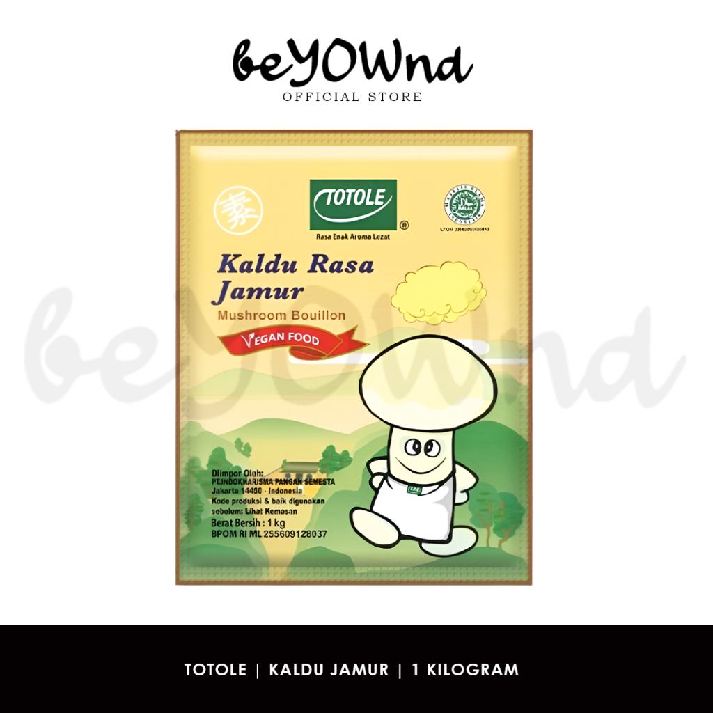 TOTOLE Kaldu Jamur 1kg | TOTOLE Kaldu Rasa Jamur 1 kg | TOTOLE Mushroom Bouillon 1kg