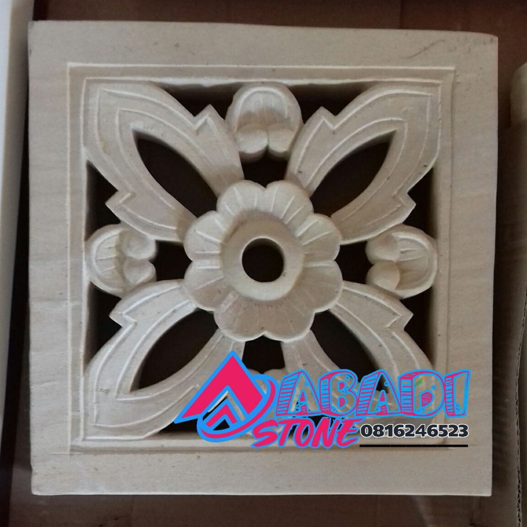 ROSTER BATU ALAM 20x20 LUBANG ANGIN