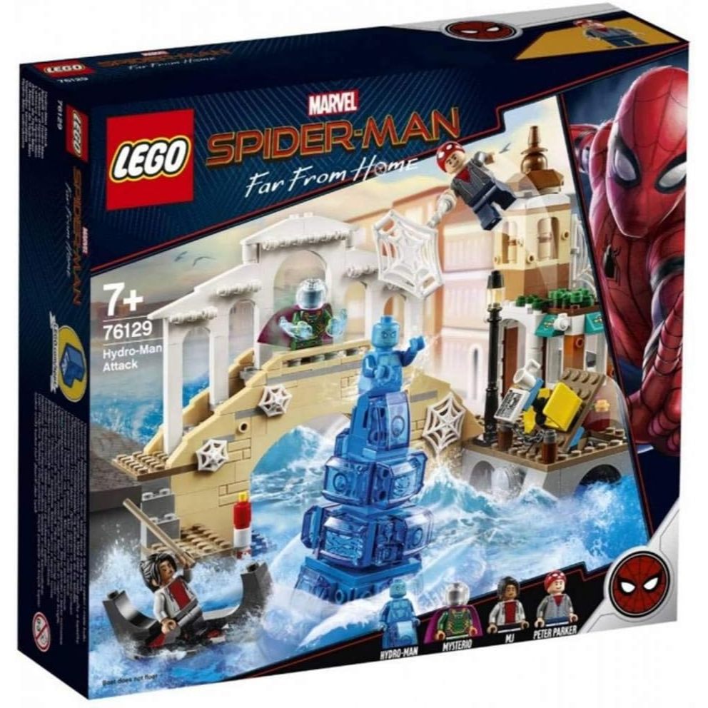 LEGO Marvel Spider Man Far From Home: Hydro Man Attack 76129 Building