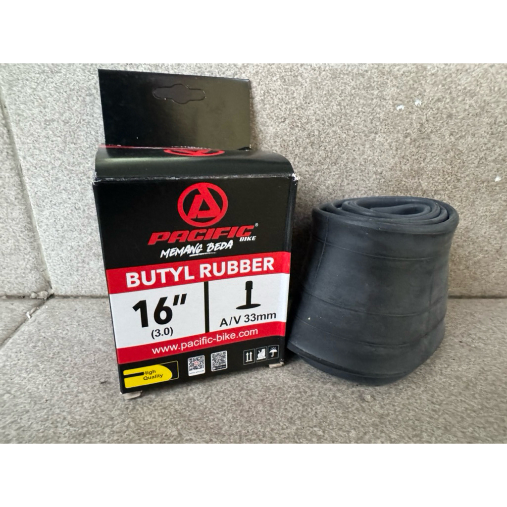 BAN DALAM SEPEDA ANAK UKURAN 16 x 3.0 BAN JUMBO MERK PACIFIC