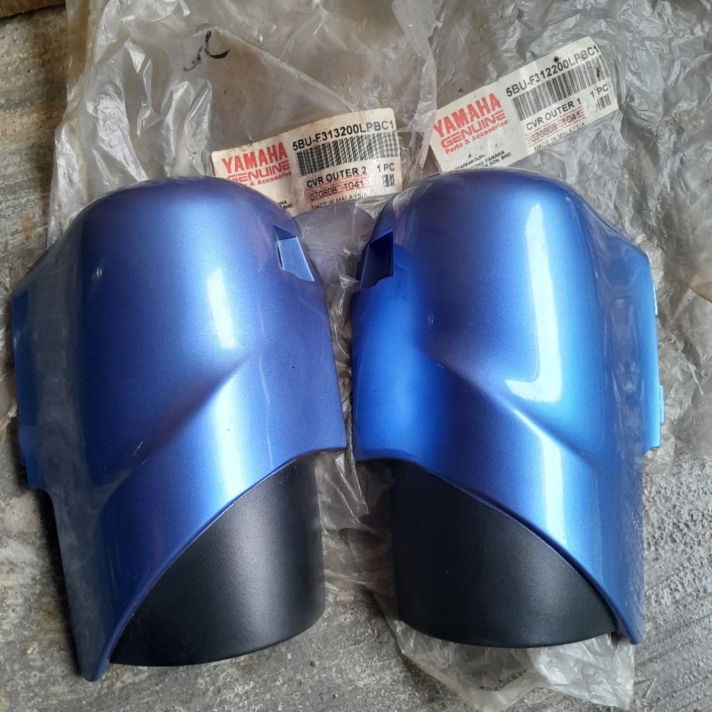 Cover tutup shock spakbor depan yamaha 125z y125z original