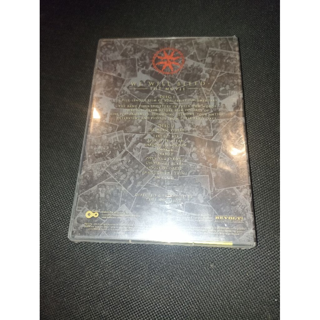 DVD Burgerkill we Will bleed