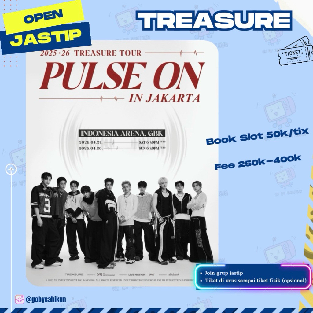 BOOKSLOT TREASURE PULSE ON IN JAKARTA