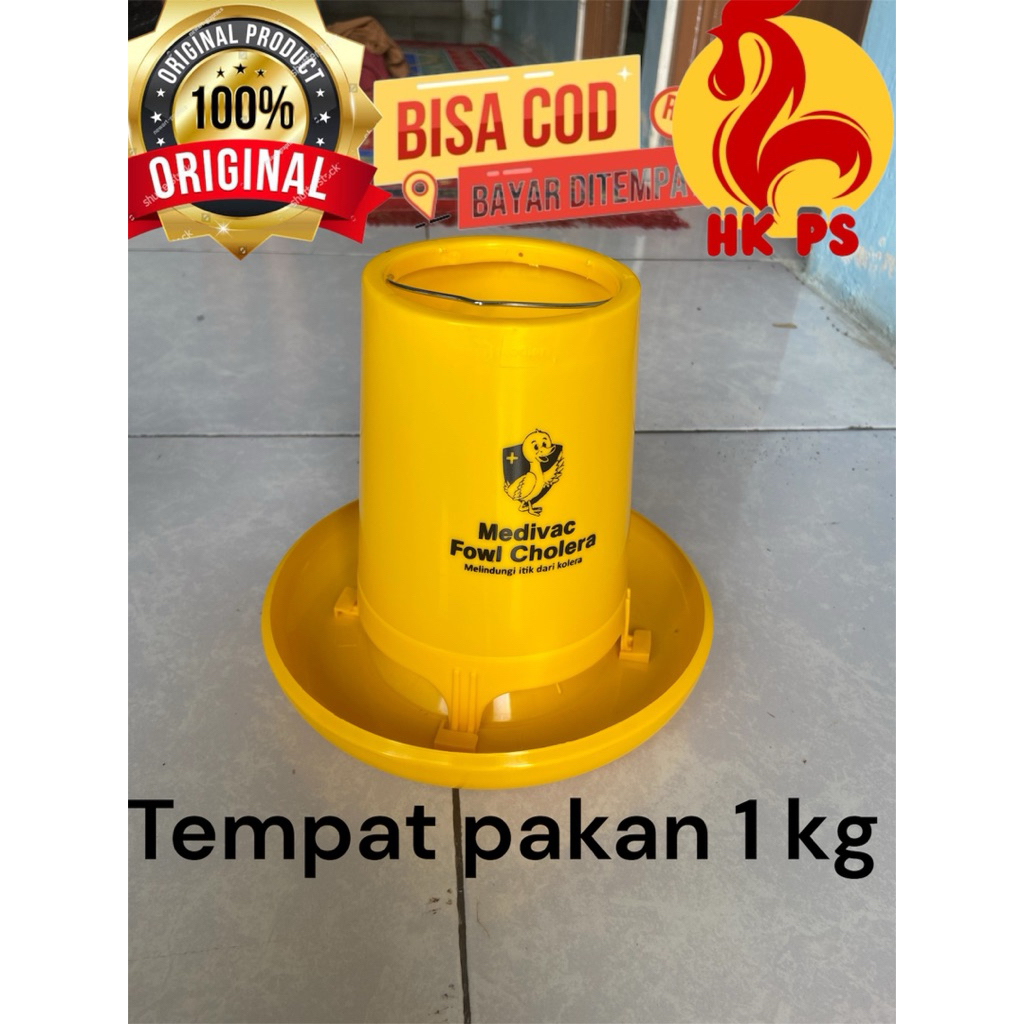 TEMPAT MAKAN AYAM UKURAN 1 kilogram TMA MEDION