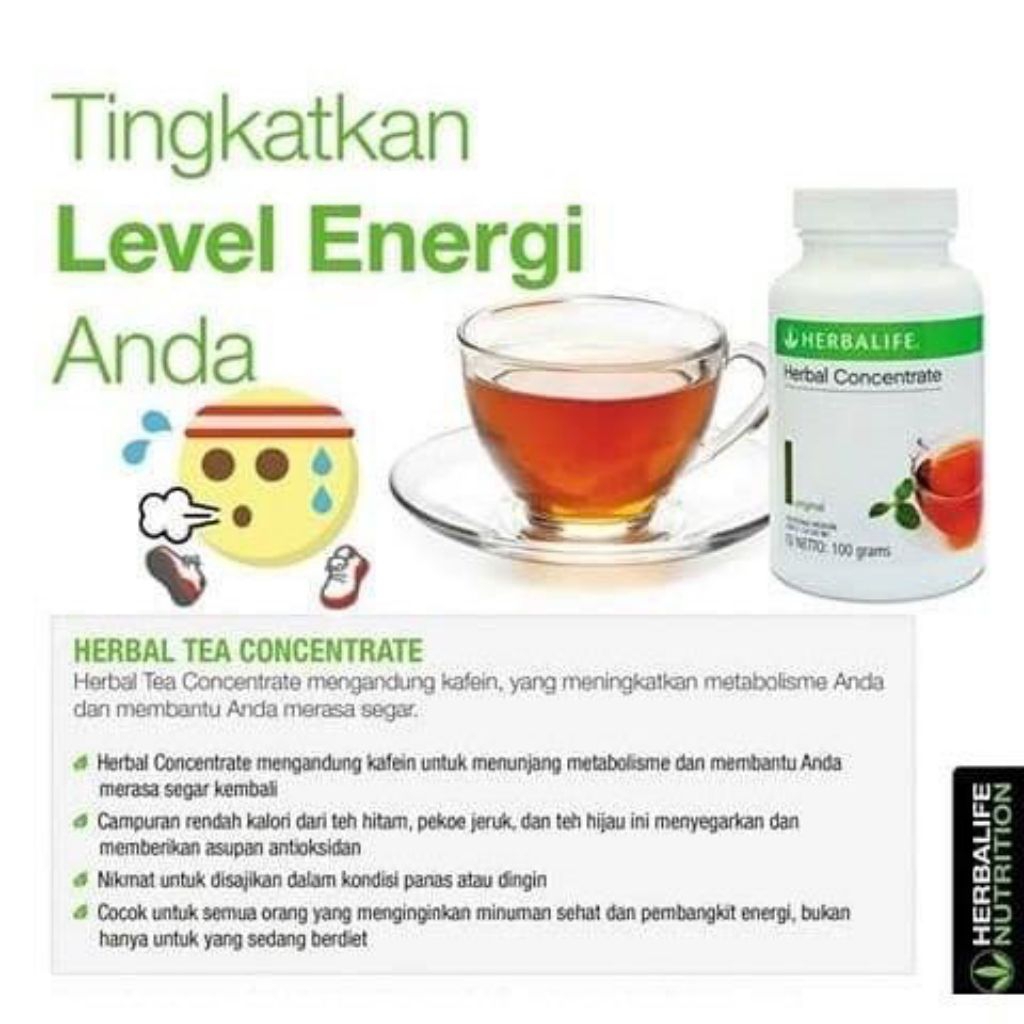 HERBALIFE THERMOJETIC CONCENTRATE TEA THERMO TEA ORIGINAL