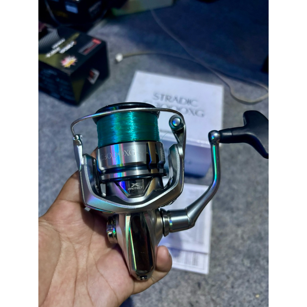 Reel Shimano Stradic FL C3000xg Lengkap Mulus