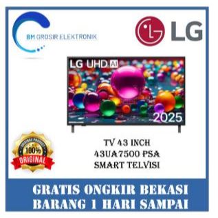 LG TV LED 43UA7500OSA TV 43INCH SMART TV ORIGINAL BRAND