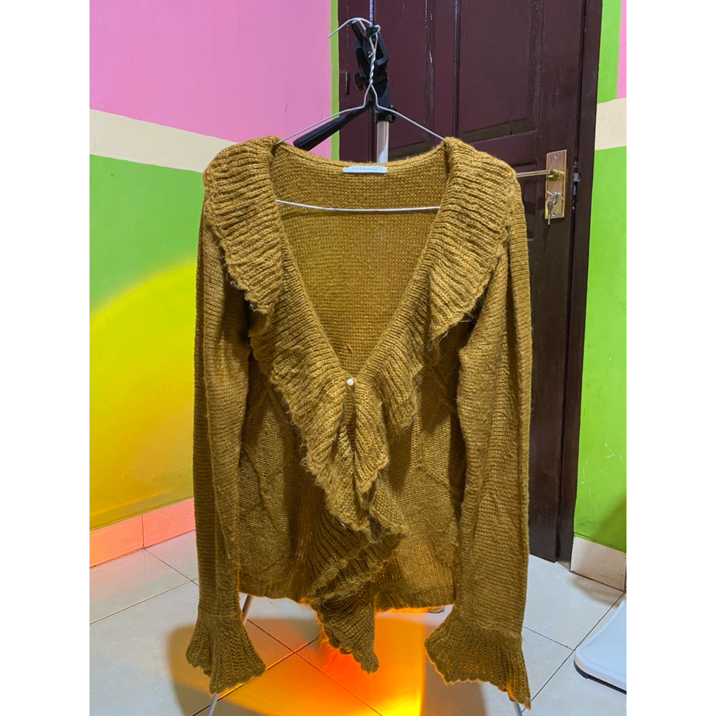 Outer Rajut Axes Femme