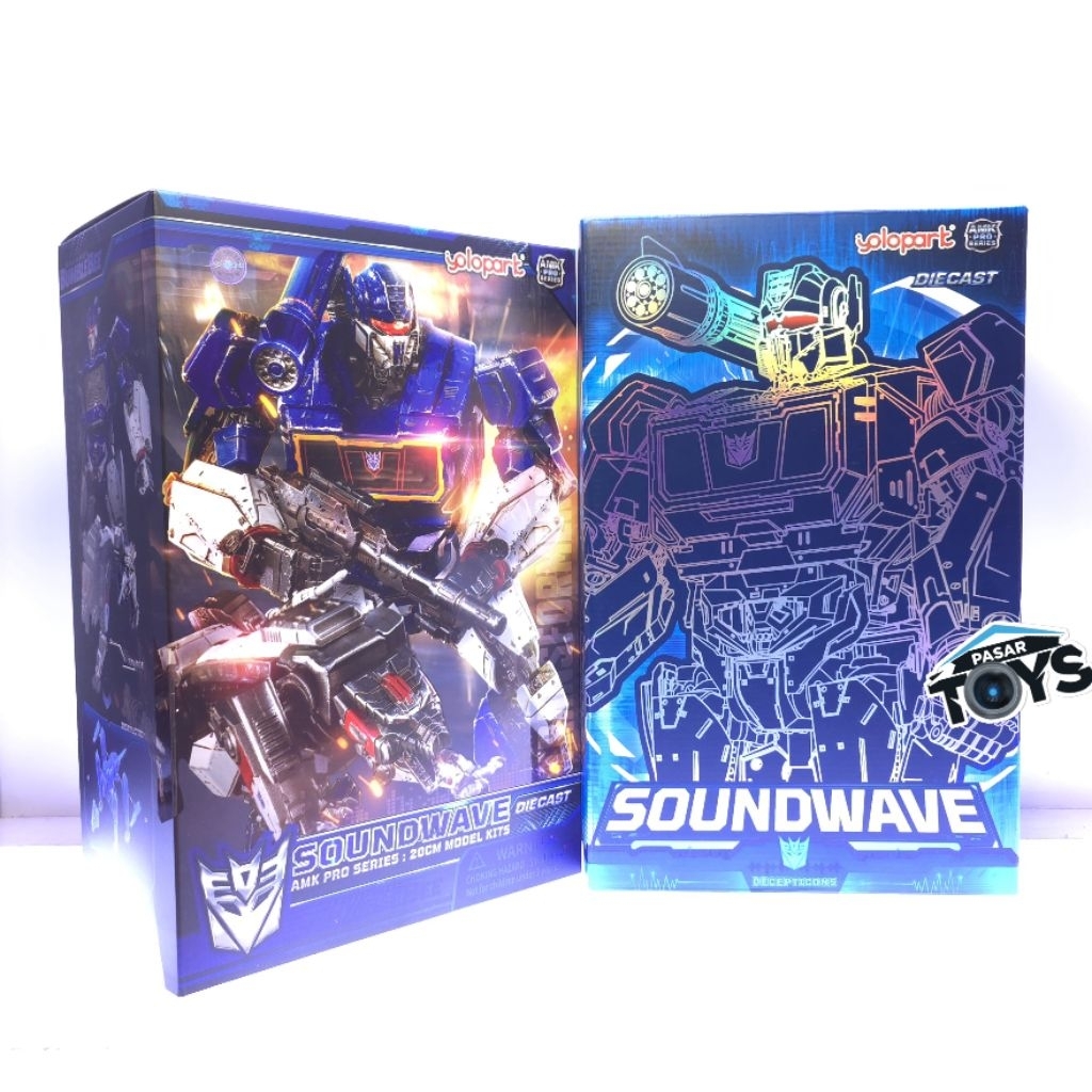 Yolopark Transformers Bumblebee 20cm Soundwave Model Kit AMK PRO Series