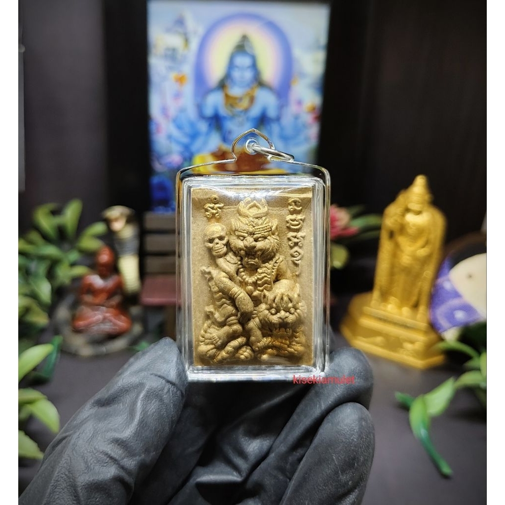 Liontin Thailand Locket Lersi Samingprai/Pertapa Harimau Lp Luam