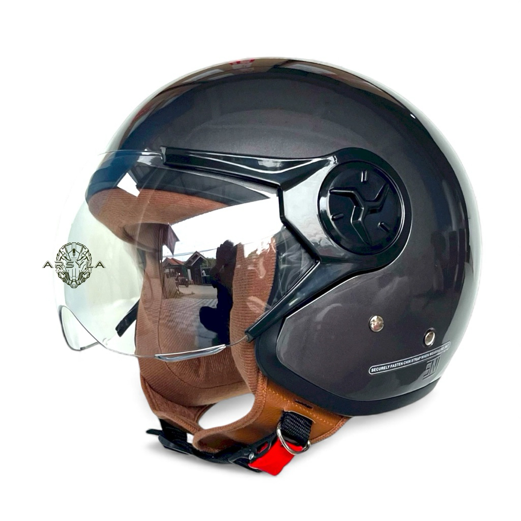 Helm Hijab Dewasa SNI Original HNL / Helm Wanita Hijab