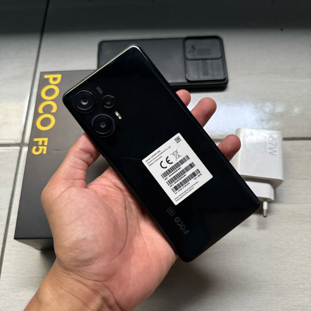 Xiaomi POCO F5 5G 8/256 second Fullset Ori Mulus