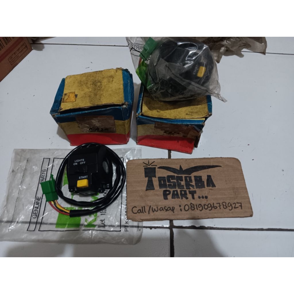 Saklar kanan kawasaki KAZE SEBELAH KANAN ORIGINAL BARU GEUNUINE PART KAWASAKI