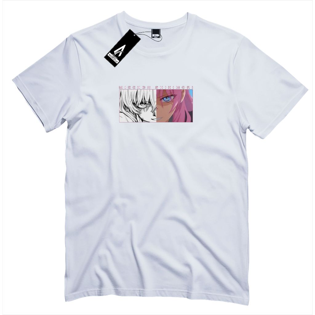 micchon shikimori kaos anime manga cotton combed 30s